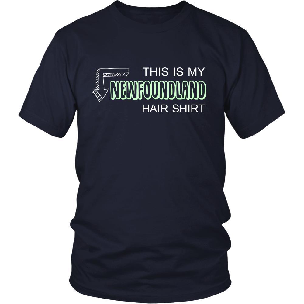 Newfoundland Shirt - This is my Newfoundland hair shirt - Dog Lover Gift-T-shirt-Teelime | shirts-hoodies-mugs