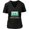 Nostalgie / 90's - Never forget - Retro Cassette Funny Shirt-T-shirt-Teelime | shirts-hoodies-mugs