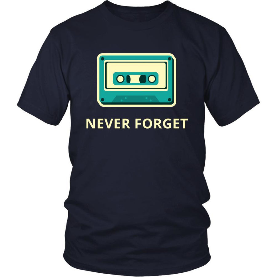 Nostalgie / 90's - Never forget - Retro Cassette Funny Shirt-T-shirt-Teelime | shirts-hoodies-mugs