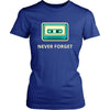 Nostalgie / 90's - Never forget - Retro Cassette Funny Shirt-T-shirt-Teelime | shirts-hoodies-mugs