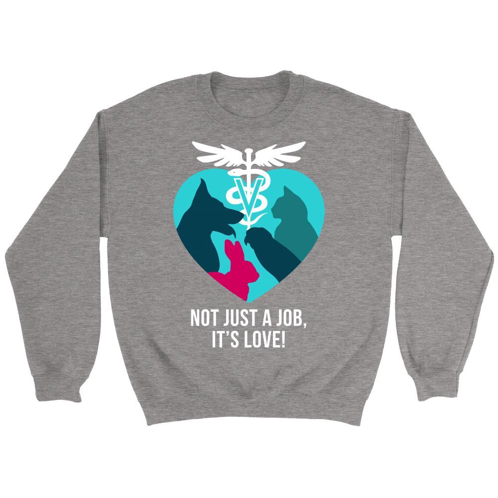 Not just a job, It's love! Long Sleeve-T-shirt-Teelime | shirts-hoodies-mugs