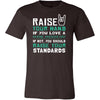 Nurse Anesthetist Shirt - Raise your hand if you love Nurse Anesthetist, if not raise your standards - Profession Gift-T-shirt-Teelime | shirts-hoodies-mugs