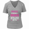 Nurse Because T Shirt - Nurse Because Badass Mother Fucker Isn't An Official Job Title-T-shirt-Teelime | shirts-hoodies-mugs