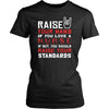 Nurse Shirt - Raise your hand if you love Nurse , if not raise your standards - Profession Gift-T-shirt-Teelime | shirts-hoodies-mugs