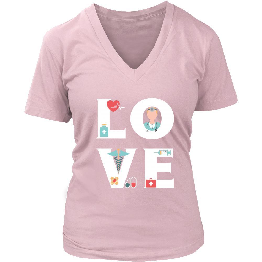 Nurse / Surgeon - LOVE Pediatrician / Surgeon - Profession/Job Shirt-T-shirt-Teelime | shirts-hoodies-mugs