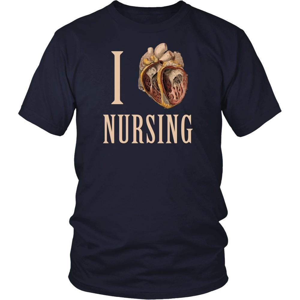 Nurse Shirts RN Shirts Nurse Heart Shirt Nurse Shirt 