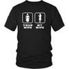 Nurse - Your wife My wife - Father's Day Profession/Job Shirt-T-shirt-Teelime | shirts-hoodies-mugs