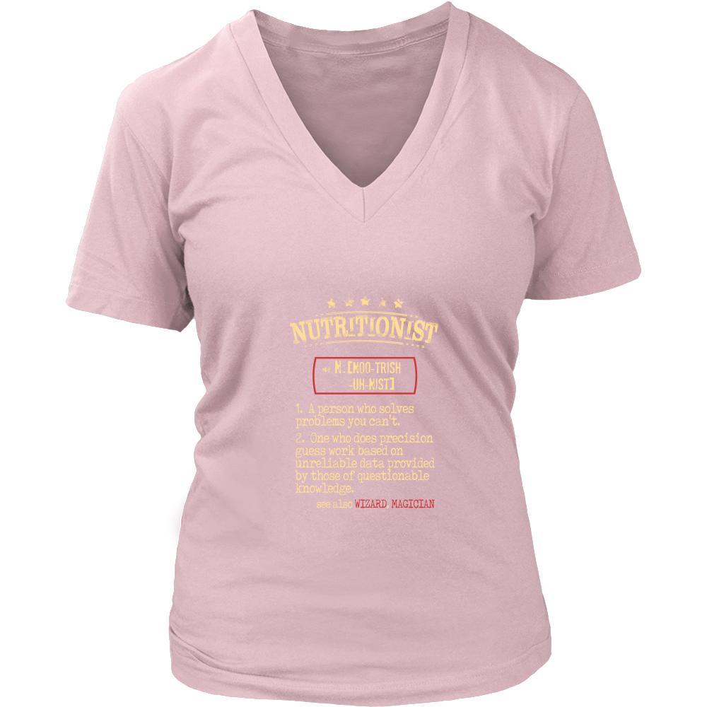 Nutritionist Shirt - Nutritionist a person who solves problems you can't. see also WIZARD, MAGICIAN Profession Gift-T-shirt-Teelime | shirts-hoodies-mugs