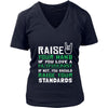 Nutritionist Shirt - Raise your hand if you love Nutritionist, if not raise your standards - Profession Gift-T-shirt-Teelime | shirts-hoodies-mugs