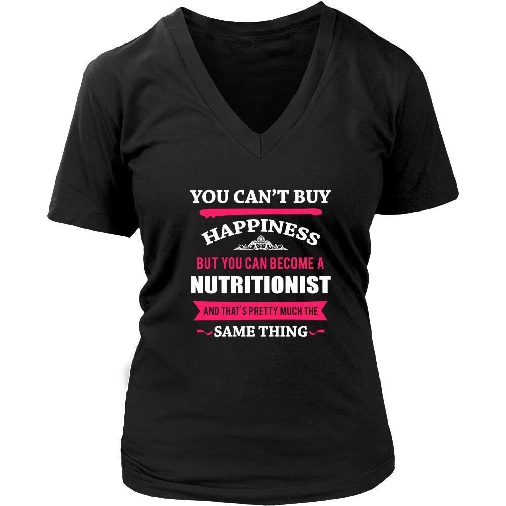 Nutritionist Shirt - You can't buy happiness but you can become a Nutritionist and that's pretty much the same thing Profession-T-shirt-Teelime | shirts-hoodies-mugs