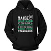 Obstetrician Shirt - Raise your hand if you love Obstetrician, if not raise your standards - Profession Gift-T-shirt-Teelime | shirts-hoodies-mugs