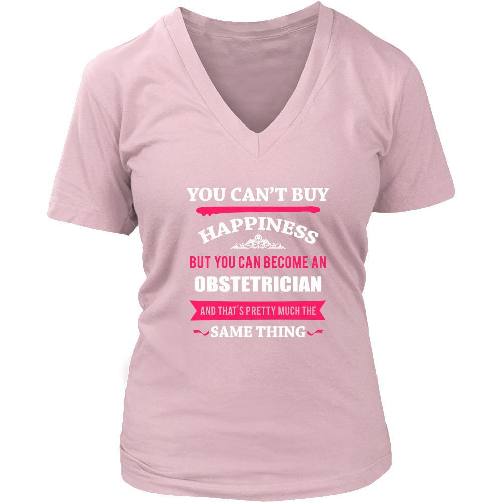 Obstetrician Shirt - You can't buy happiness but you can become a Obstetrician and that's pretty much the same thing Profession-T-shirt-Teelime | shirts-hoodies-mugs