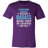 Occupational therapist Shirt - Occupational therapist because badass mother fucker isn't an official job title - Profession Gift-T-shirt-Teelime | shirts-hoodies-mugs