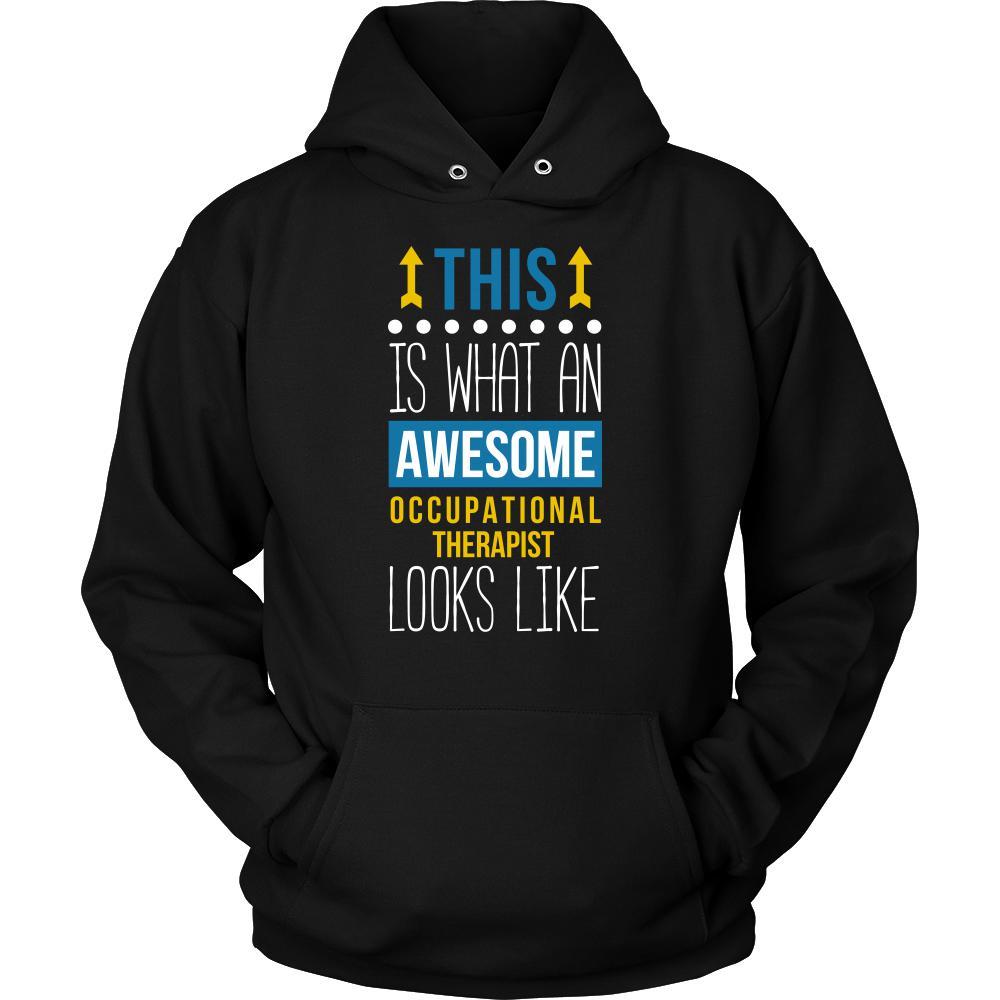 Occupational therapist Shirt - This is what an awesome Occupational therapist looks like - Profession Gift-T-shirt-Teelime | shirts-hoodies-mugs