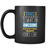 Occupational therapist This is what an awesome occupational therapist looks like 11oz Black Mug-Drinkware-Teelime | shirts-hoodies-mugs