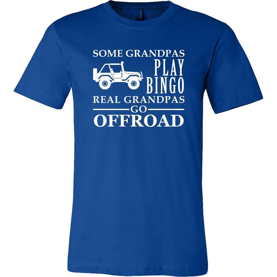 Offroad Shirt Some Grandpas play bingo, real Grandpas go Offroad Family Hobby-T-shirt-Teelime | shirts-hoodies-mugs