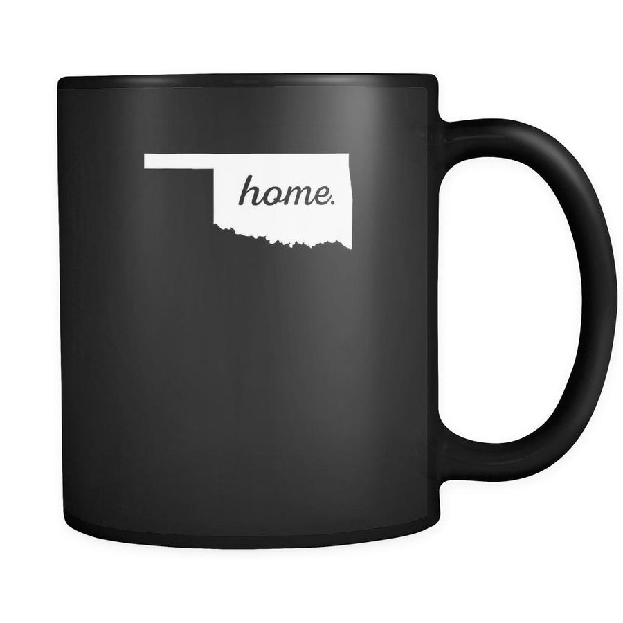 Oklahoma Home Oklahoma 11oz Black Mug-Drinkware-Teelime | shirts-hoodies-mugs