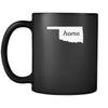 Oklahoma Home Oklahoma 11oz Black Mug-Drinkware-Teelime | shirts-hoodies-mugs