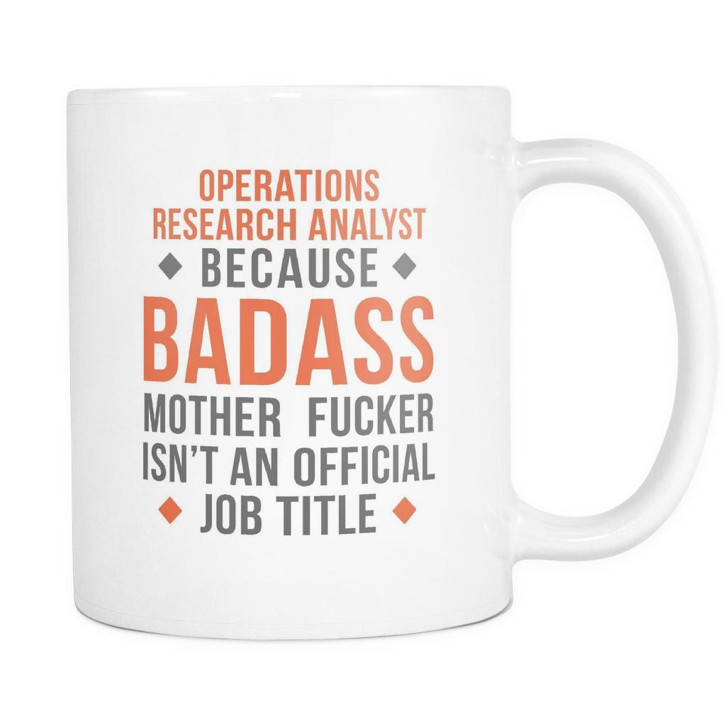 Operations Research Analyst mug - Badass Operations Research Analyst-Drinkware-Teelime | shirts-hoodies-mugs
