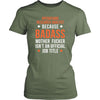 Operations research analyst Shirt - Operations research analyst because badass mother fucker isn't an official job title - Profession Gift-T-shirt-Teelime | shirts-hoodies-mugs