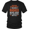 Operations research analyst Shirt - Operations research analyst because badass mother fucker isn't an official job title - Profession Gift-T-shirt-Teelime | shirts-hoodies-mugs