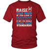 Operations Research Analyst Shirt - Raise your hand if you love Operations Research Analyst, if not raise your standards - Profession Gift-T-shirt-Teelime | shirts-hoodies-mugs