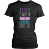 Operations research analyst Shirt This is what an awesome Operations research analyst looks like Profession Gift-T-shirt-Teelime | shirts-hoodies-mugs