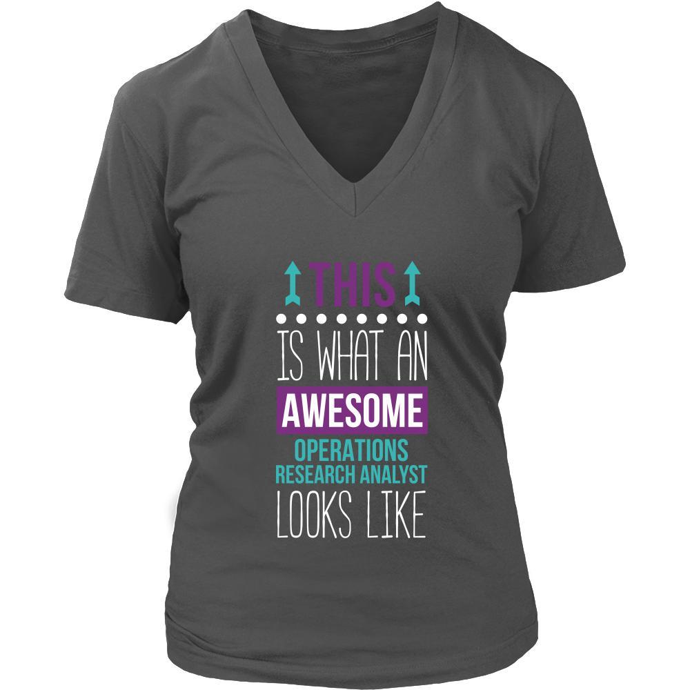 Operations research analyst Shirt This is what an awesome Operations research analyst looks like Profession Gift-T-shirt-Teelime | shirts-hoodies-mugs