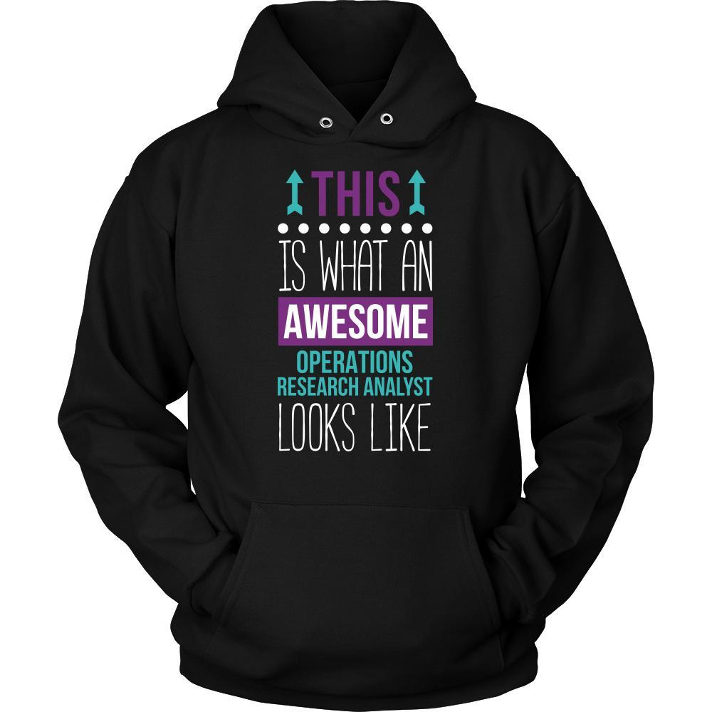 Operations research analyst Shirt This is what an awesome Operations research analyst looks like Profession Gift-T-shirt-Teelime | shirts-hoodies-mugs