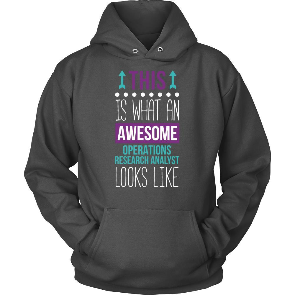 Operations research analyst Shirt This is what an awesome Operations research analyst looks like Profession Gift-T-shirt-Teelime | shirts-hoodies-mugs