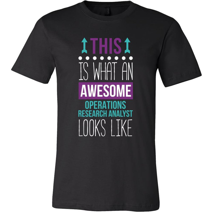 Operations research analyst Shirt This is what an awesome Operations research analyst looks like Profession Gift-T-shirt-Teelime | shirts-hoodies-mugs