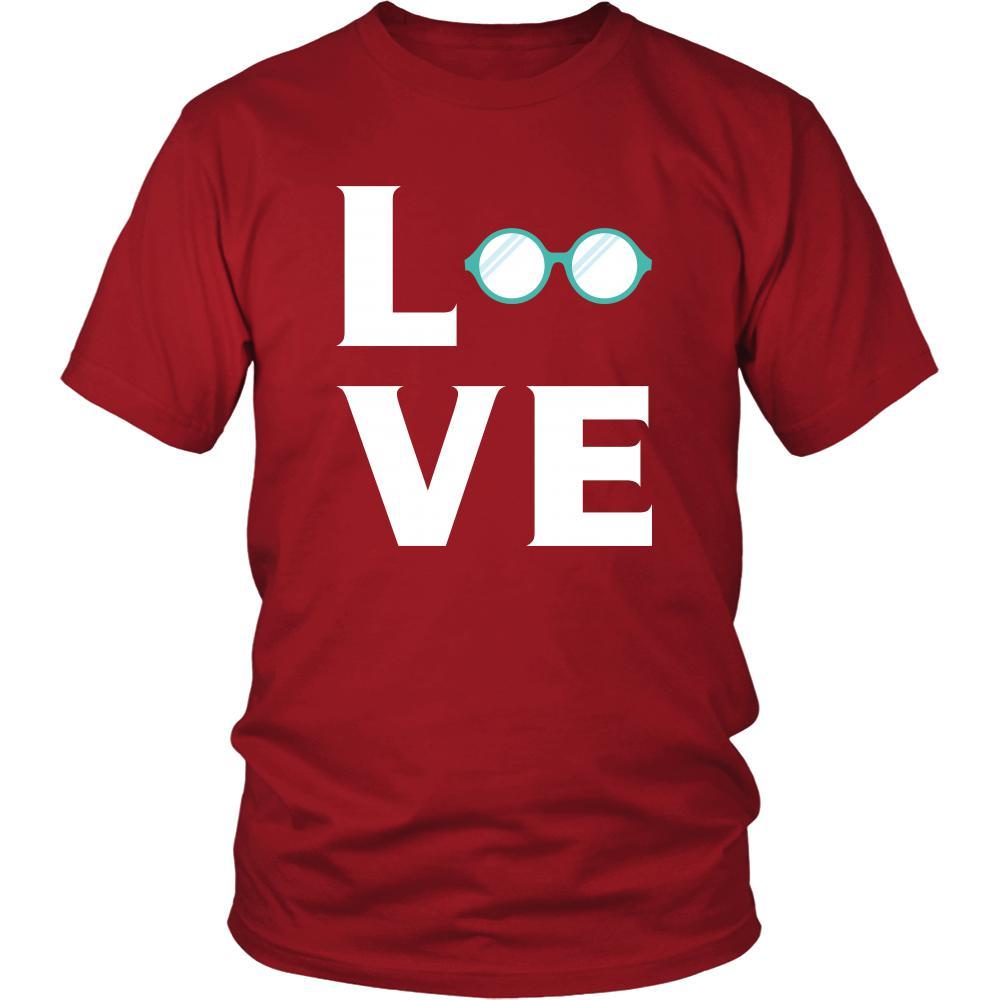Optician - LOVE Optician - Profession/Job Shirt-T-shirt-Teelime | shirts-hoodies-mugs