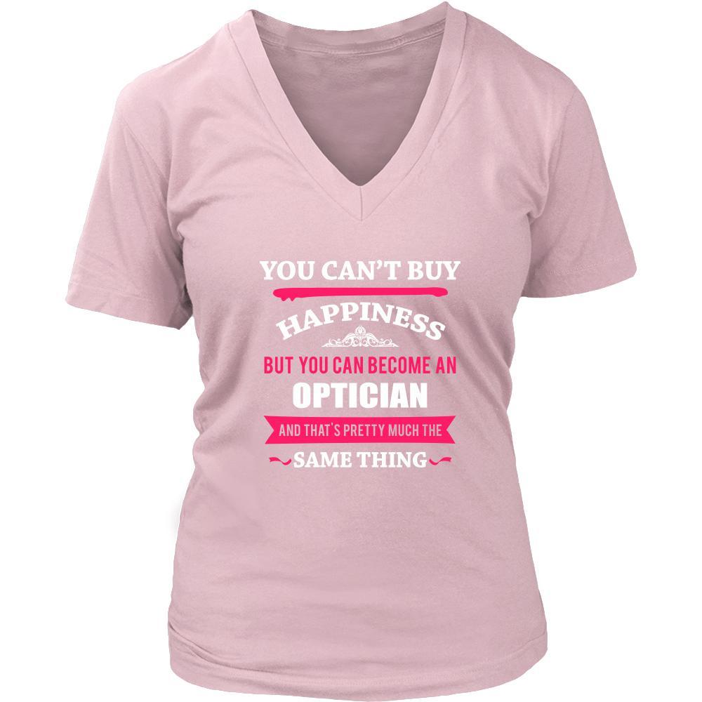 Optician Shirt - You can't buy happiness but you can become a Optician and that's pretty much the same thing Profession-T-shirt-Teelime | shirts-hoodies-mugs