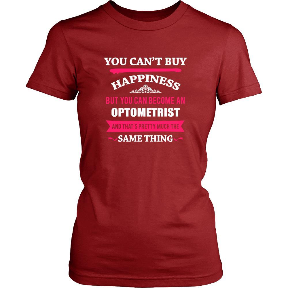 Optometrist Shirt - You can't buy happiness but you can become a Optometrist and that's pretty much the same thing Profession-T-shirt-Teelime | shirts-hoodies-mugs