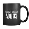 Orienteering Orienteering Addict 11oz Black Mug-Drinkware-Teelime | shirts-hoodies-mugs