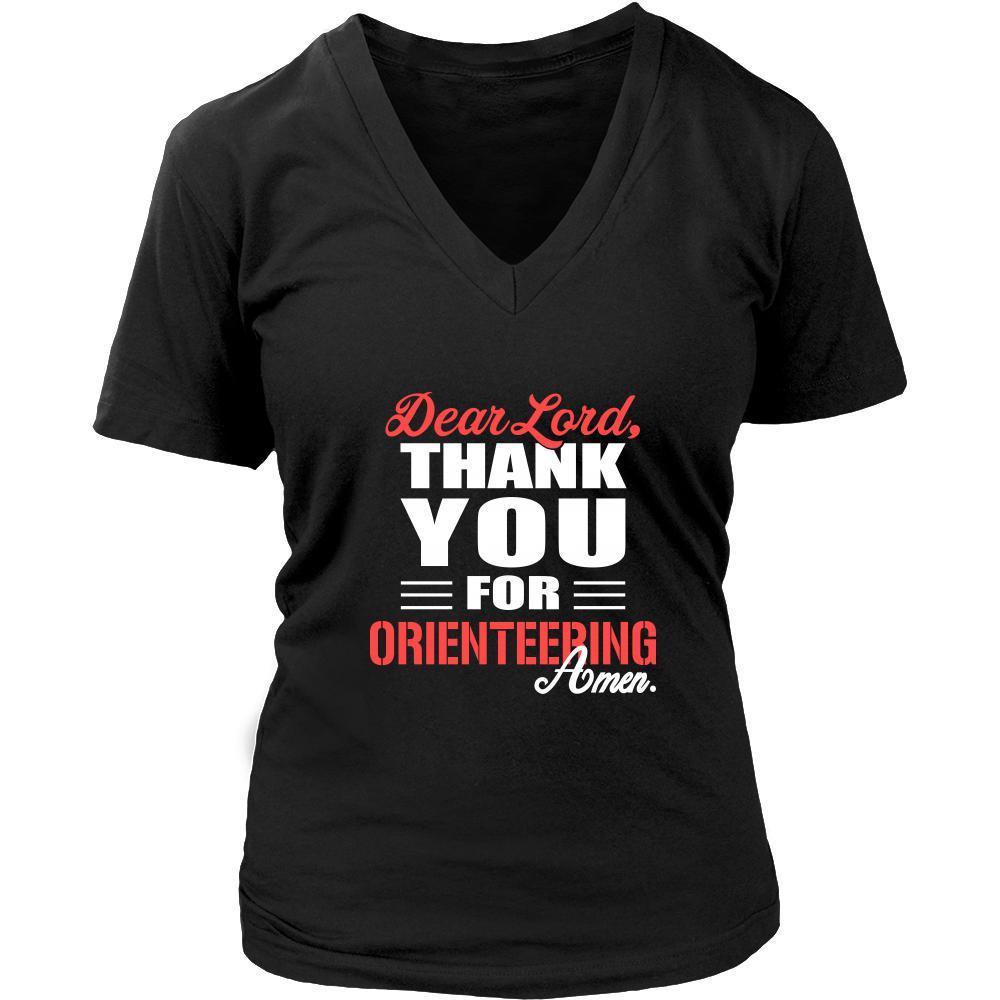 Orienteering Shirt - Dear Lord, thank you for Orienteering Amen- Hobby-T-shirt-Teelime | shirts-hoodies-mugs