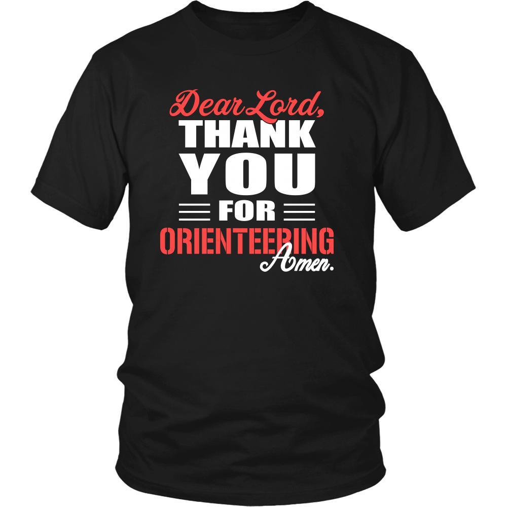 Orienteering Shirt - Dear Lord, thank you for Orienteering Amen- Hobby-T-shirt-Teelime | shirts-hoodies-mugs