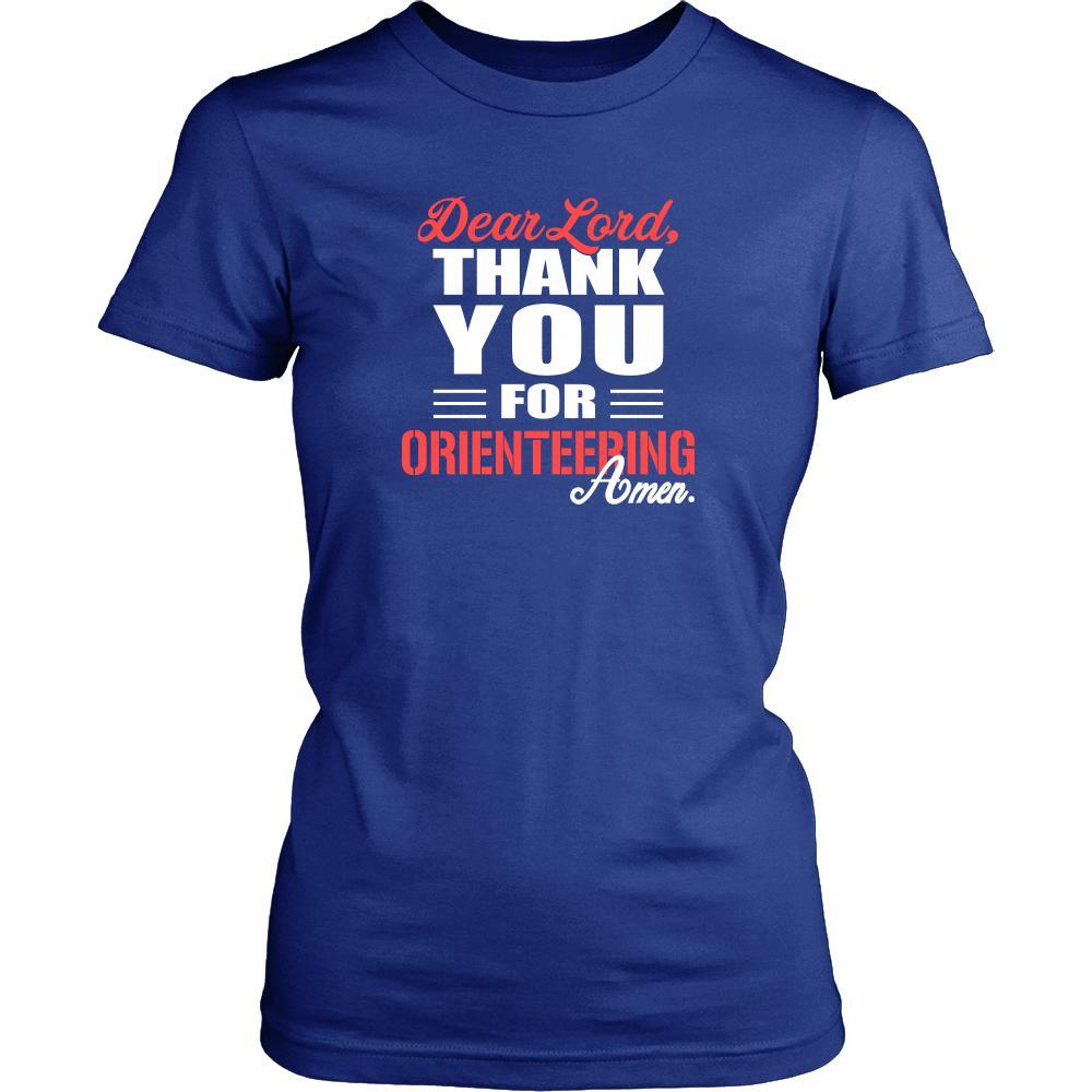 Orienteering Shirt - Dear Lord, thank you for Orienteering Amen- Hobby-T-shirt-Teelime | shirts-hoodies-mugs