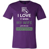 Orienteering Shirt - I love it when my wife lets me go Orienteering - Hobby Gift-T-shirt-Teelime | shirts-hoodies-mugs
