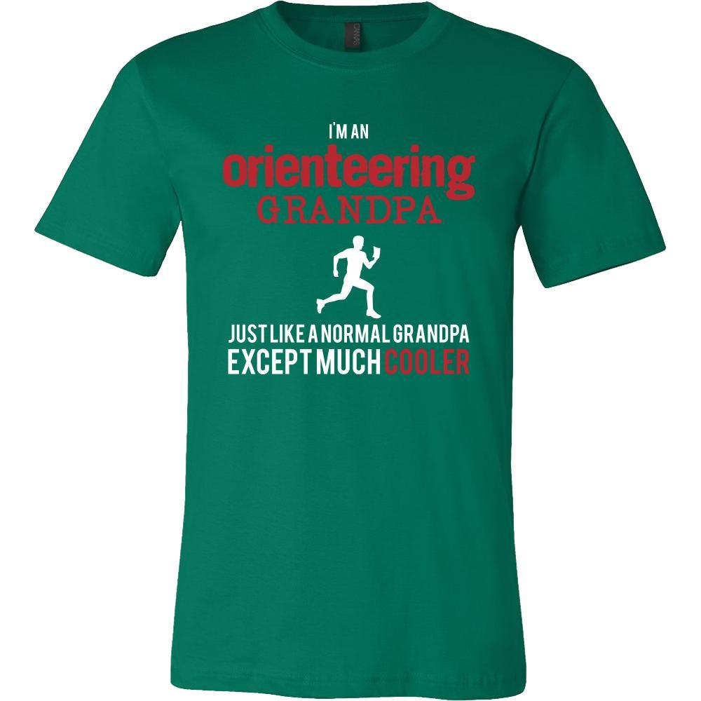 Orienteering Shirt - I'm an orienteering grandpa just like a normal grandpa except much cooler Grandfather Hobby Gift-T-shirt-Teelime | shirts-hoodies-mugs