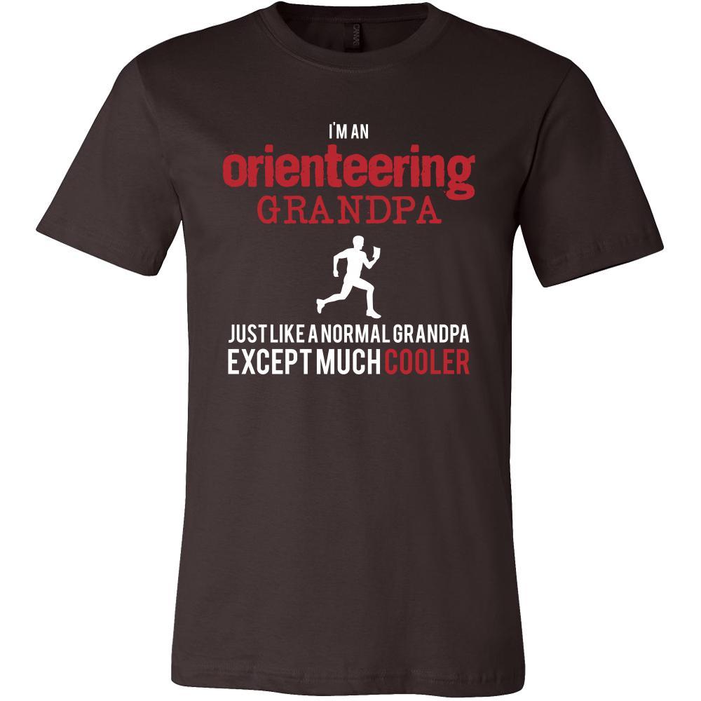 Orienteering Shirt - I'm an orienteering grandpa just like a normal grandpa except much cooler Grandfather Hobby Gift-T-shirt-Teelime | shirts-hoodies-mugs