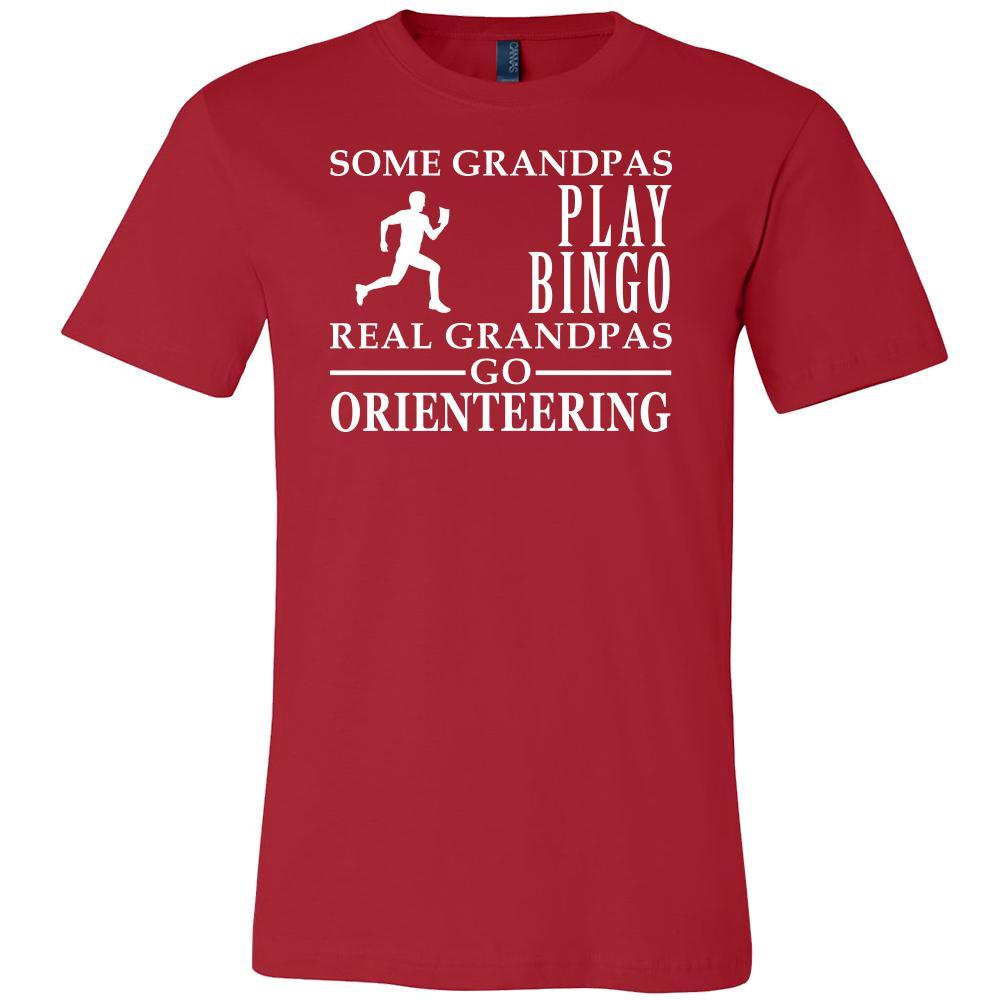 Orienteering Shirt Some Grandpas play bingo, real Grandpas go Orienteering Family Hobby-T-shirt-Teelime | shirts-hoodies-mugs