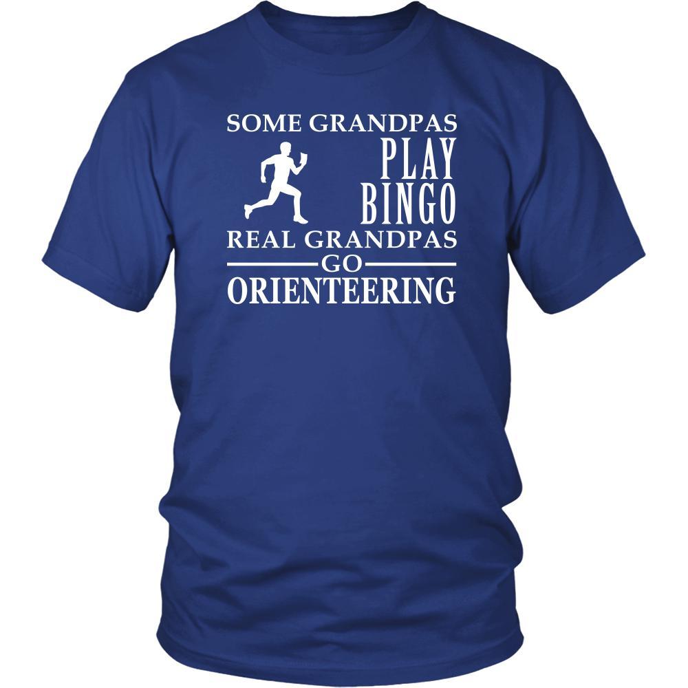 Orienteering Shirt Some Grandpas play bingo, real Grandpas go Orienteering Family Hobby-T-shirt-Teelime | shirts-hoodies-mugs