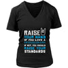 Orthodontist Shirt - Raise your hand if you love Orthodontist, if not raise your standards - Profession Gift-T-shirt-Teelime | shirts-hoodies-mugs