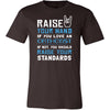 Orthotist Shirt - Raise your hand if you love Orthotist, if not raise your standards - Profession Gift-T-shirt-Teelime | shirts-hoodies-mugs