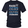 Orthotist Shirt - Raise your hand if you love Orthotist, if not raise your standards - Profession Gift-T-shirt-Teelime | shirts-hoodies-mugs