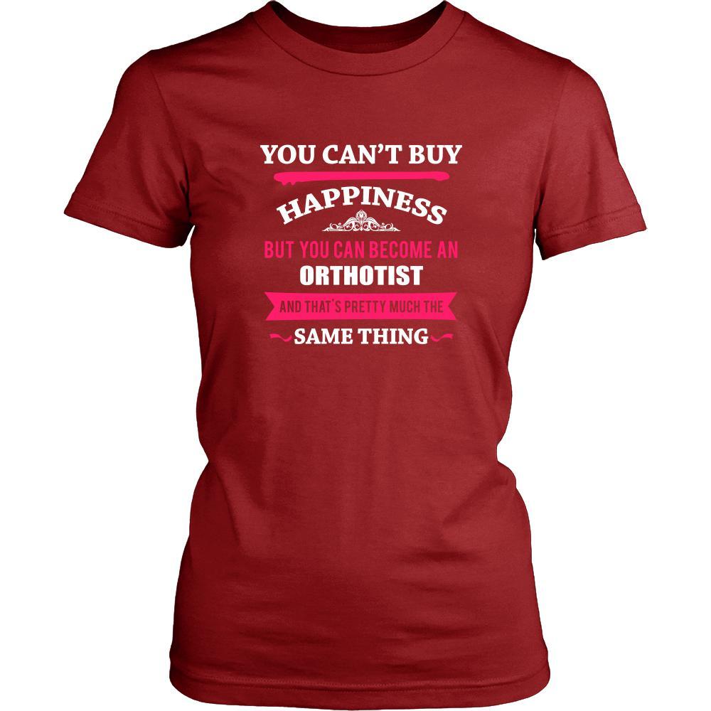 Orthotist Shirt - You can't buy happiness but you can become a Orthotist and that's pretty much the same thing Profession-T-shirt-Teelime | shirts-hoodies-mugs