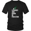 Pakistan Shirt - Legends are born in Pakistan - National Heritage Gift-T-shirt-Teelime | shirts-hoodies-mugs