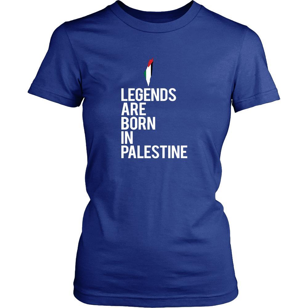 Palestine Shirt - Legends are born in Palestine - National Heritage Gift-T-shirt-Teelime | shirts-hoodies-mugs