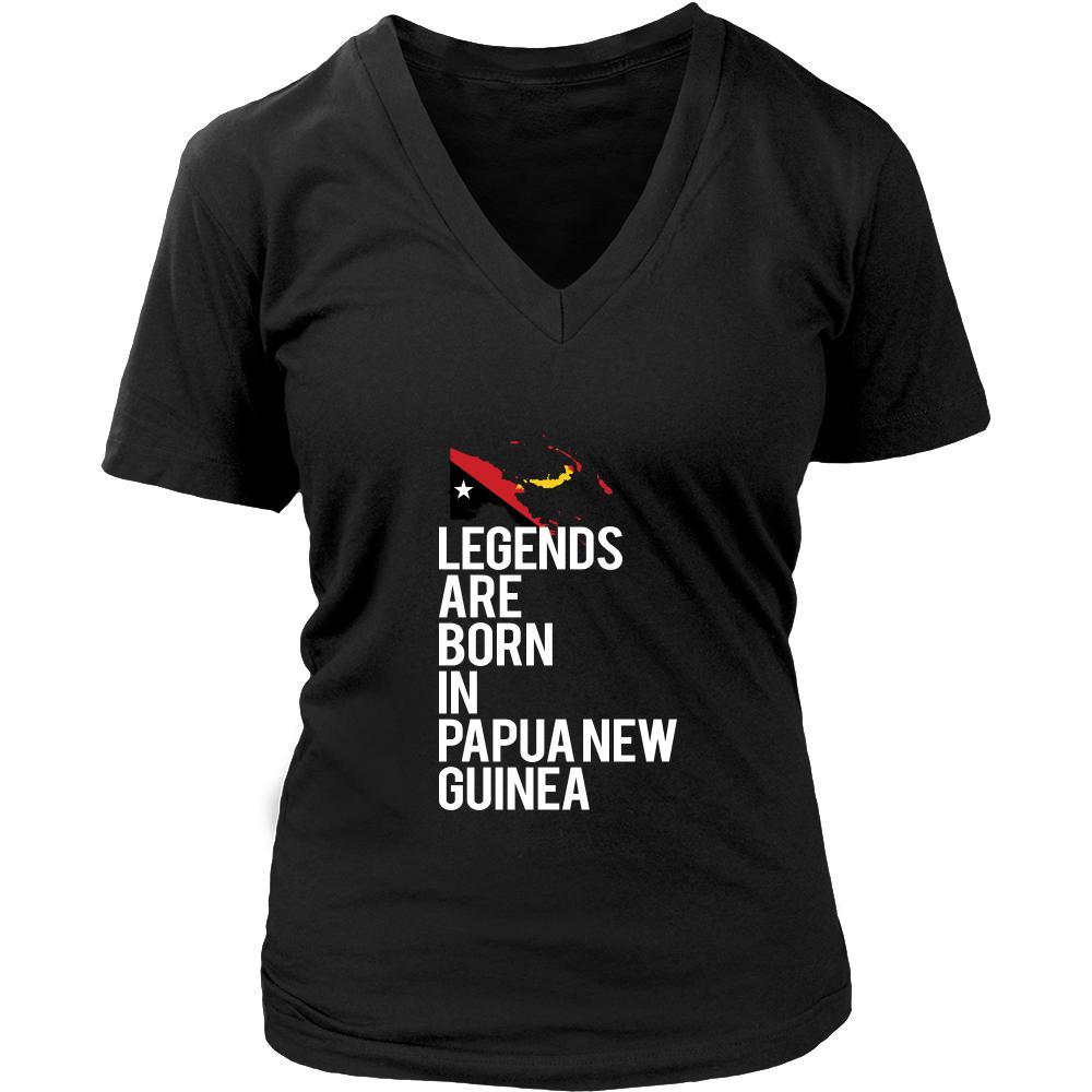 Papua New Guinea Shirt - Legends are born in Papua New Guinea - National Heritage Gift-T-shirt-Teelime | shirts-hoodies-mugs